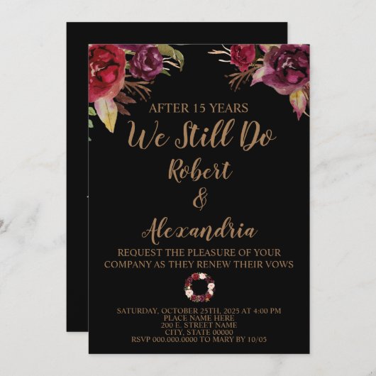 We doen het nog steeds | Verlenging van het Jubile Kaart (Voorkant / Achterkant)