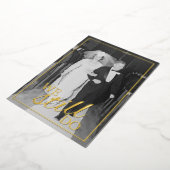 We doen het nog steeds - Weddenschap Jubileum Foto Folie Uitnodiging (Gedraaid)