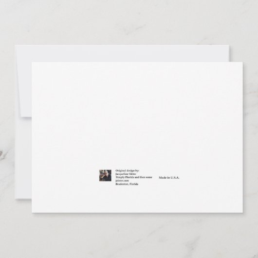 We doen het op het strand kaart (Achterkant)