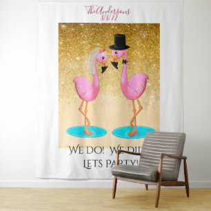 We doen het! We hebben het gedaan! Laten we feeste Wandkleed