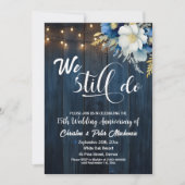 We doen nog steeds 15th Wedding Jubileum String Li Kaart (Voorkant)