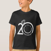 We doen nog steeds 20 jaar - 20ste bruiloft Jubile T-shirt (Voorkant)