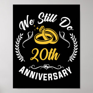 We doen nog steeds 20 jaar matching paar 20e bruil poster