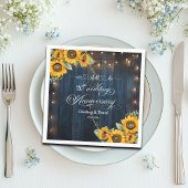 We doen nog steeds 20ste bruiloft Jubileum String  Servet