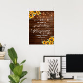 We doen nog steeds 35e bruiloft Jubileum String Li Poster (Thuiskantoor)