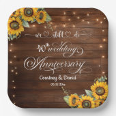 We doen nog steeds 40ste bruiloft Jubileum String Papieren Bordje (Voorkant)