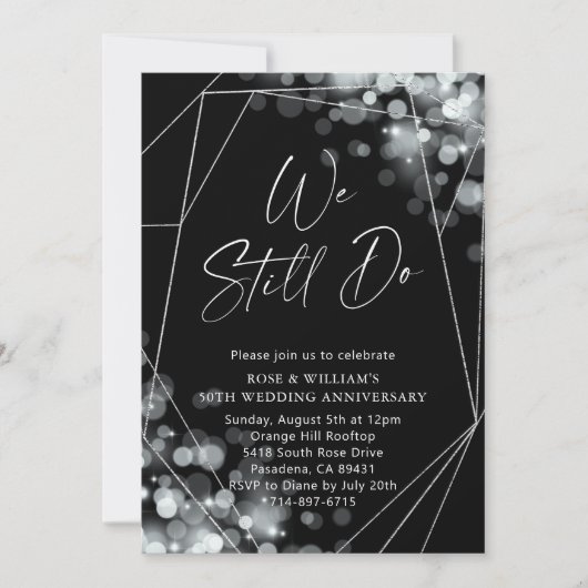 We doen nog steeds 50ste bruiloft Jubileum Kaart (Voorkant)