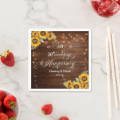 We doen nog steeds 50ste bruiloft Jubileum String  Servet (Insitu)