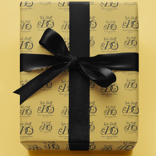 We doen nog steeds 50ste bruiloft Jubileum typogra Cadeaupapier