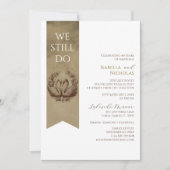 We doen nog steeds Autumn Jubileum Invitate Kaart (Voorkant)