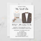 We doen nog steeds bruiloft Jubileum vernieuwen ui Kaart (Voorkant)