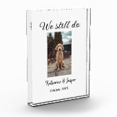 We doen nog steeds bruiloft paar huisdier foto naa (Links)