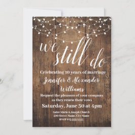 We doen nog steeds een jubileum huwelijksfeest