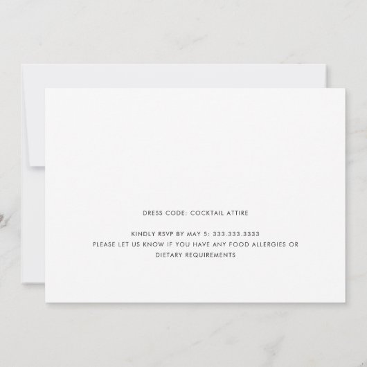 We doen nog steeds Elegant Script Wedding Jubileum Kaart (Achterkant)