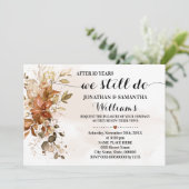 We doen nog steeds Eucalyptus Autumn Weddenschap J Kaart (Staand voorkant)