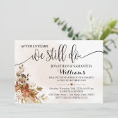 We doen nog steeds Eucalyptus Autumn Weddenschap J Kaart (Staand voorkant)