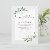 We doen nog steeds gelofte vernieuwing 50ste bruil kaart (Staand voorkant)