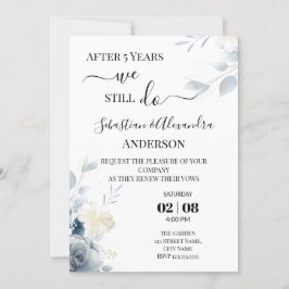 We doen nog steeds hernieuwing huwelijksgeloften j kaart