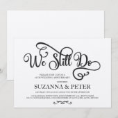 We doen nog steeds het Jubileum van Calligrafie El Kaart (Voorkant / Achterkant)