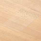 We doen nog steeds huwelijksgeloften vernieuwing acryl uitnodigingen (Laagn)