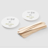 We doen nog steeds huwelijksverjaardag eenvoudig g handwaaier (Niet-gemonteerd)