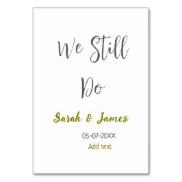 We doen nog steeds huwelijksverjaardag eenvoudig g kaart