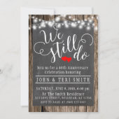 We doen nog steeds Jubileum met een 40e bruiloft Kaart (Voorkant)