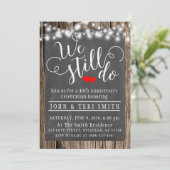 We doen nog steeds Jubileum met een 40e bruiloft Kaart (Staand voorkant)