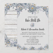 We doen nog steeds Jubileum renewal Grey Kaart (Voorkant / Achterkant)