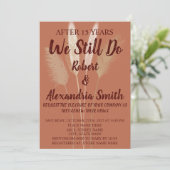 We doen nog steeds Jubileum Renewal Pampas Kaart (Staand voorkant)