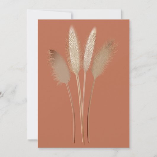 We doen nog steeds Jubileum Renewal Pampas Kaart (Achterkant)