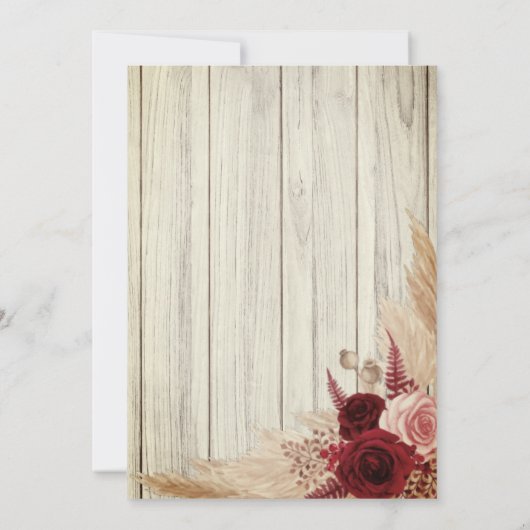 We doen nog steeds Jubileum Renewal Pampas  Kaart (Achterkant)