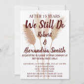 We doen nog steeds Jubileum Renewal Pampas Kaart (Voorkant)