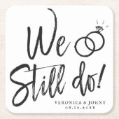 We doen nog steeds Jubileum | Verlenging van de st Kartonnen Onderzetters (Voorkant)