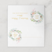 We doen nog steeds met Floral Jubileum Vow Renewal Plaatskaartje (Buitenkant ongevouwen)