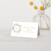 We doen nog steeds met Floral Jubileum Vow Renewal Plaatskaartje (Achterkant)