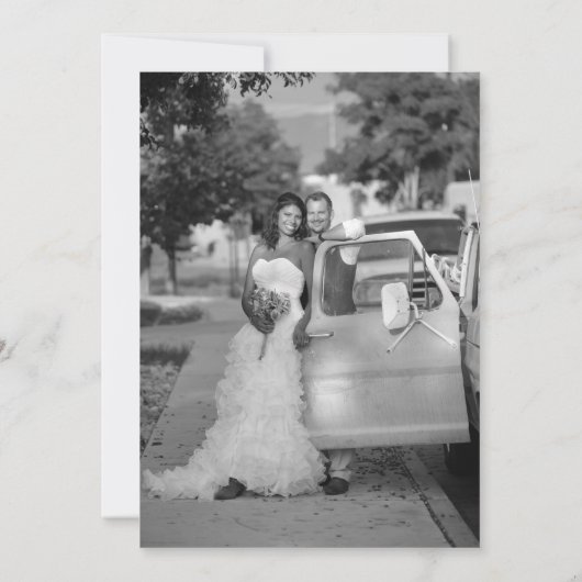 We doen nog steeds met Vow Renewal Kaart (Achterkant)