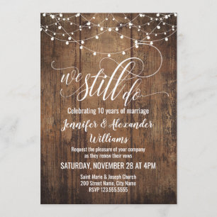 We doen nog steeds met Vow Renewal Kaart