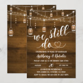 We doen nog steeds met Vow Renewal Kaart (Voorkant / Achterkant)