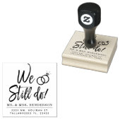 We doen nog steeds script | Gepersonaliseerd Rubberstempel (Gestempeld)