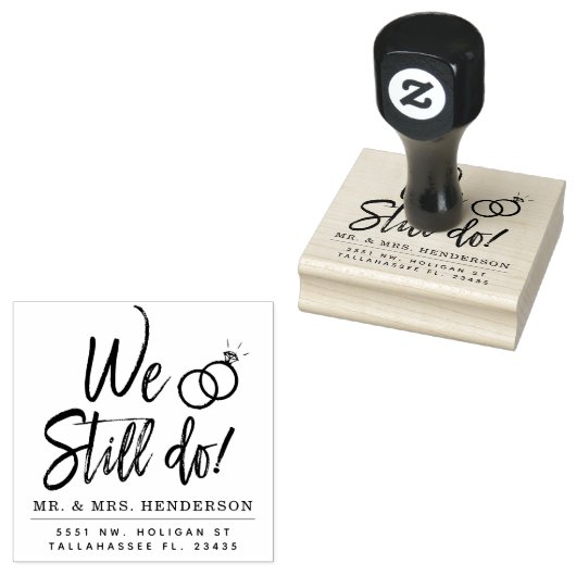 We doen nog steeds script | Gepersonaliseerd Rubberstempel (Gestempeld)