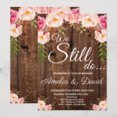 We doen nog steeds uitnodiging, gelofte van vernie kaart (Voorkant / Achterkant)