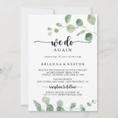 We doen opnieuw Green Delight Eucalyptus gelooft v Kaart (Voorkant)