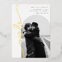 We doen Vertical Arch Foto Save the Date