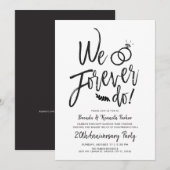 We doen voor altijd jubileum | Script voor hernieu Kaart (Voorkant / Achterkant)