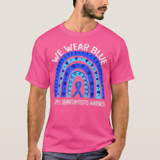 We Draag blauw voor jonge dermatomyositis awarenes T-shirt