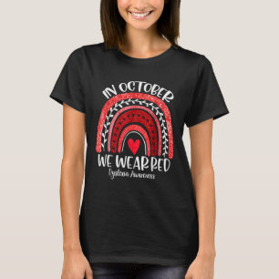 We Draag Dyslexie Bewustzijn Maand Dyslexie Boho T-shirt