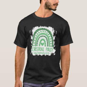 We Draag Green Cerebral Palsy Awareness CP Month T-shirt