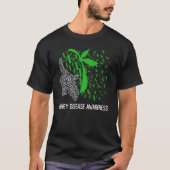 We Draag groen voor bewustzijn bij nierziekte T-shirt (Voorkant)
