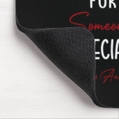 We Draag het bewustzijn van Bourgondisch hersenane Muismat (Hoek)